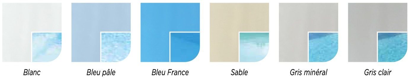Nuancier Ultim : 6 coloris unis